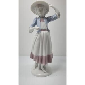 Goebel Beauties of the World Girl Figure A. Ruiz Signed Master Painter Rare Vtg.